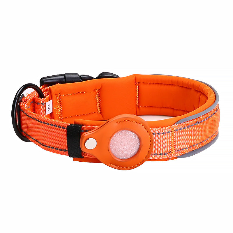 TrackMyBuddy™ Guardian Collar (Dog Edition) Orange