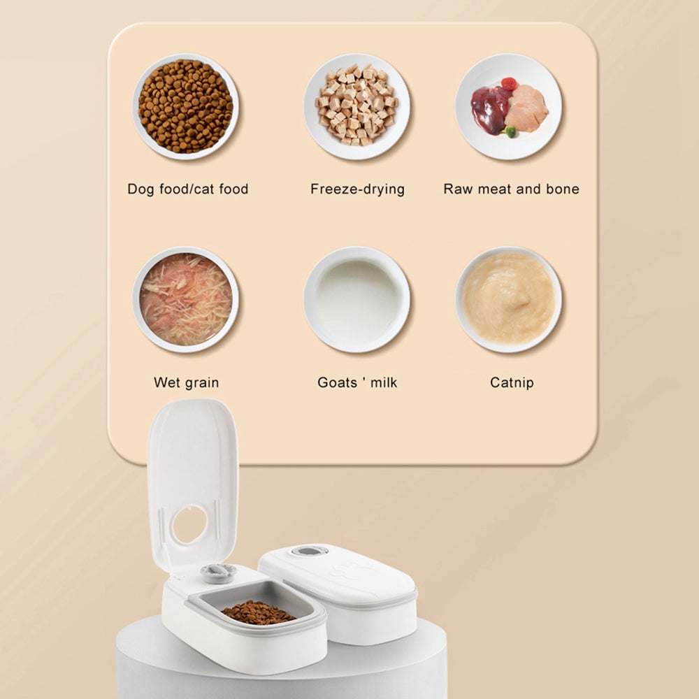 TrackMyBuddy™ SmartFeeder Pro Single Bowl Grey