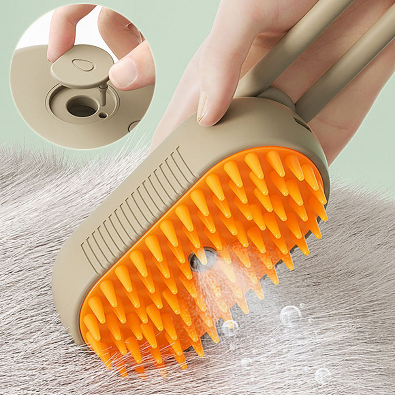 TrackMyBuddy™ GroomPro Steam Brush