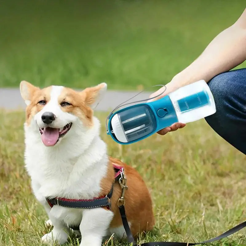 TrackMyBuddy™ HydroGo Bottle (3-in-1) Indigo Blue