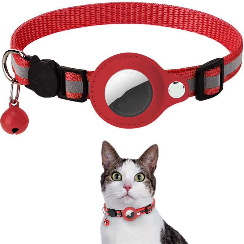 TrackMyBuddy™ Guardian Collar (Cat Edition) Red
