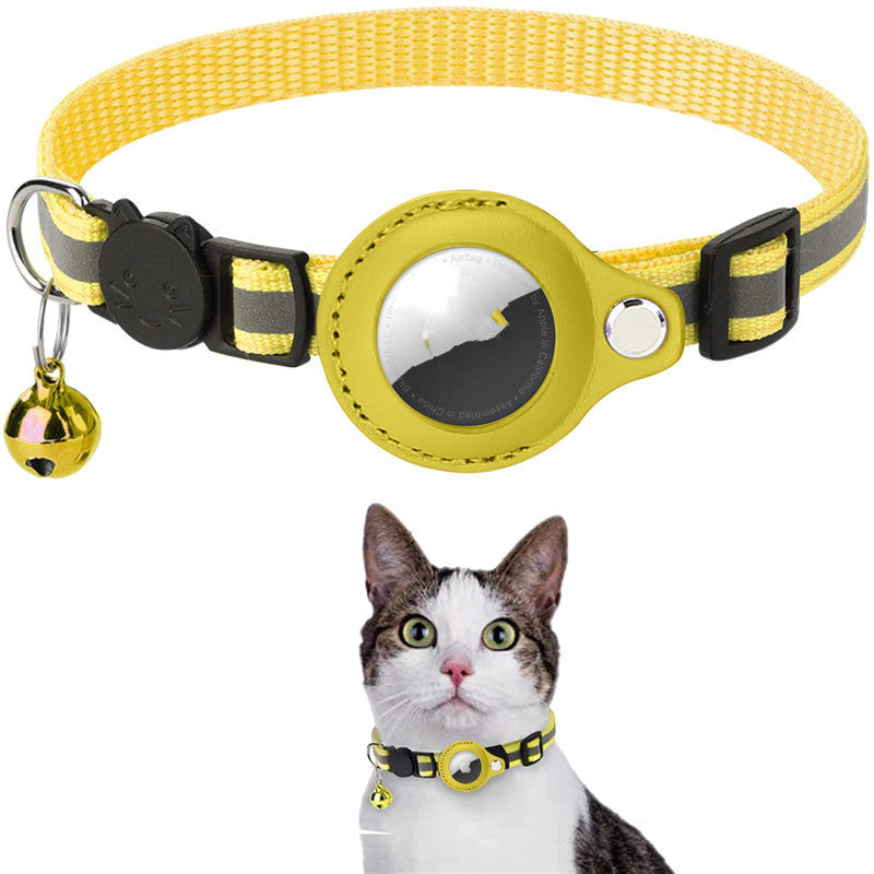 TrackMyBuddy™ Guardian Collar (Cat Edition) Yellow
