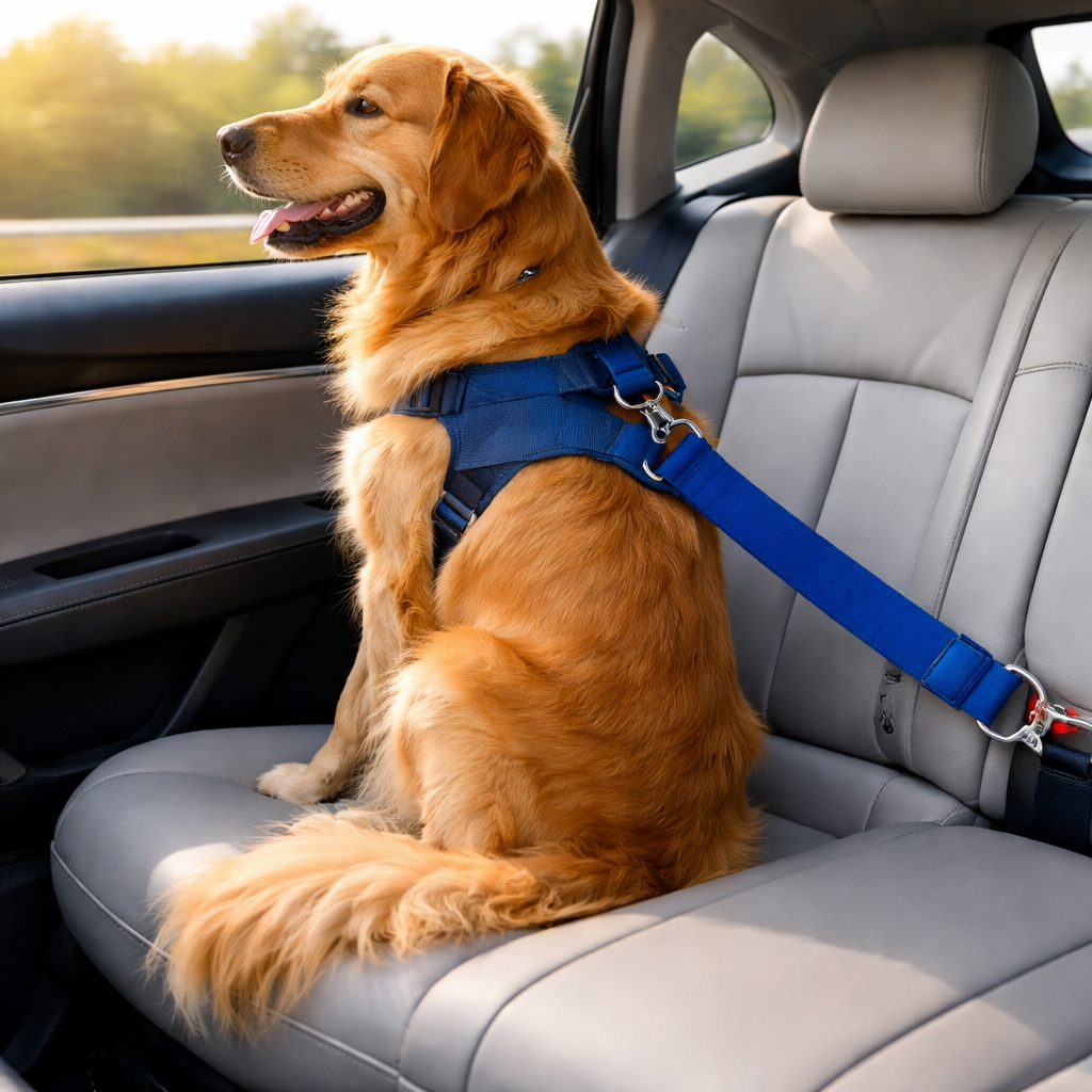 TrackMyBuddy™ SafeRide Leash Blue