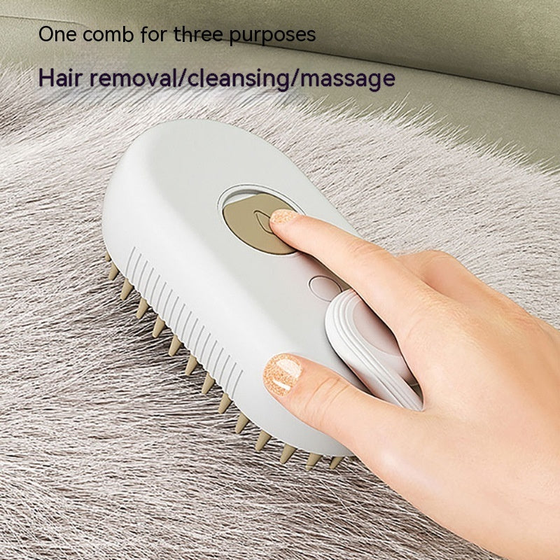 TrackMyBuddy™ GroomPro Steam Brush