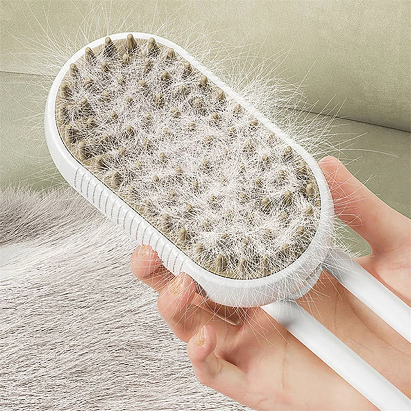 TrackMyBuddy™ GroomPro Steam Brush